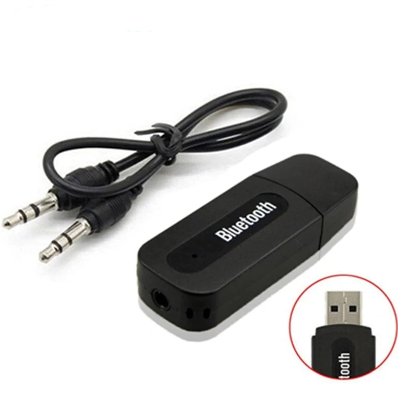 3.5mm Jack USB Bluetooth AUX Wireless Car Audio Receiver - image 1
