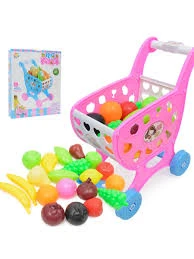 Generic Children's Shopping Cart 40 Pcs Play Set