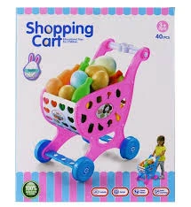 Generic Children's Shopping Cart 40 Pcs Play Set - image 3