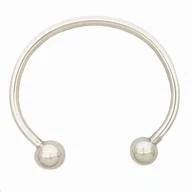 Mondial Adjustable Silver Designed Bracelet - image 2