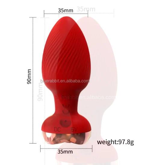 Generic Remote Control Flower Butt Plug Vibrator - image 2