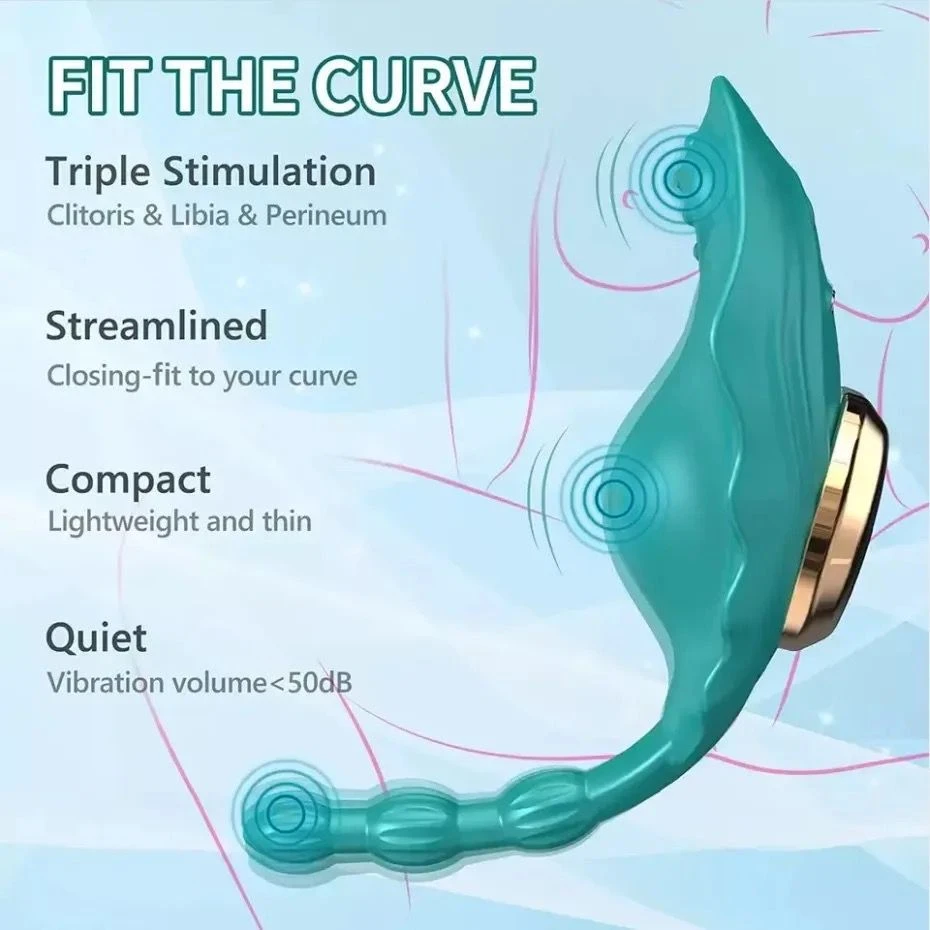 Generic Mini Wearable Panties Vibrator App Remote Control - image 2