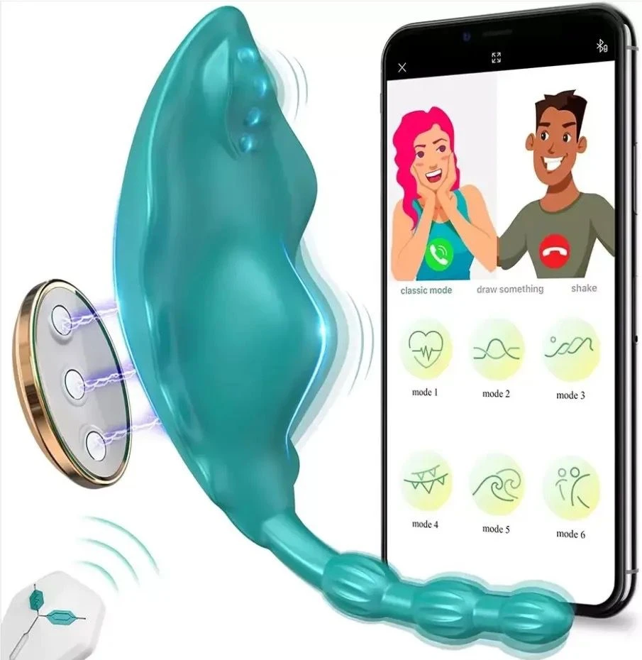 Generic Mini Wearable Panties Vibrator App Remote Control