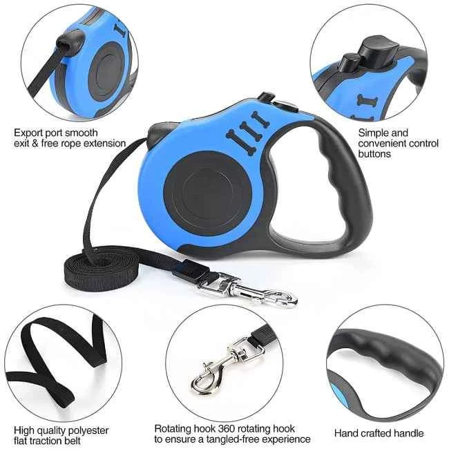 Generic 5m Automatic Retractable Dog Leash - image 4