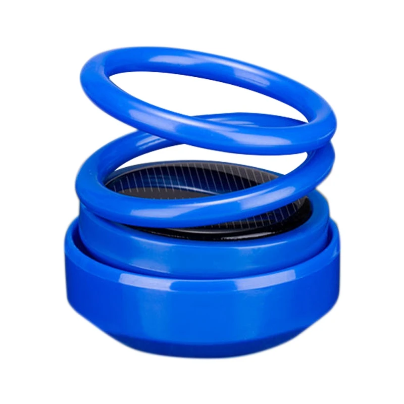 Aym Solar Car Rotating 2 Ring Solar Powered Aroma Kit