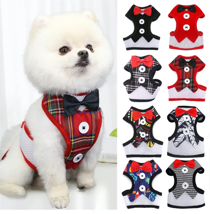 Generic Bow Tie Tuxedo Cat Vest Harness & Leash - image 3