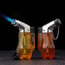 Generic Butane Gas Lighter Rechargeable Flame Jet Torch - image 3