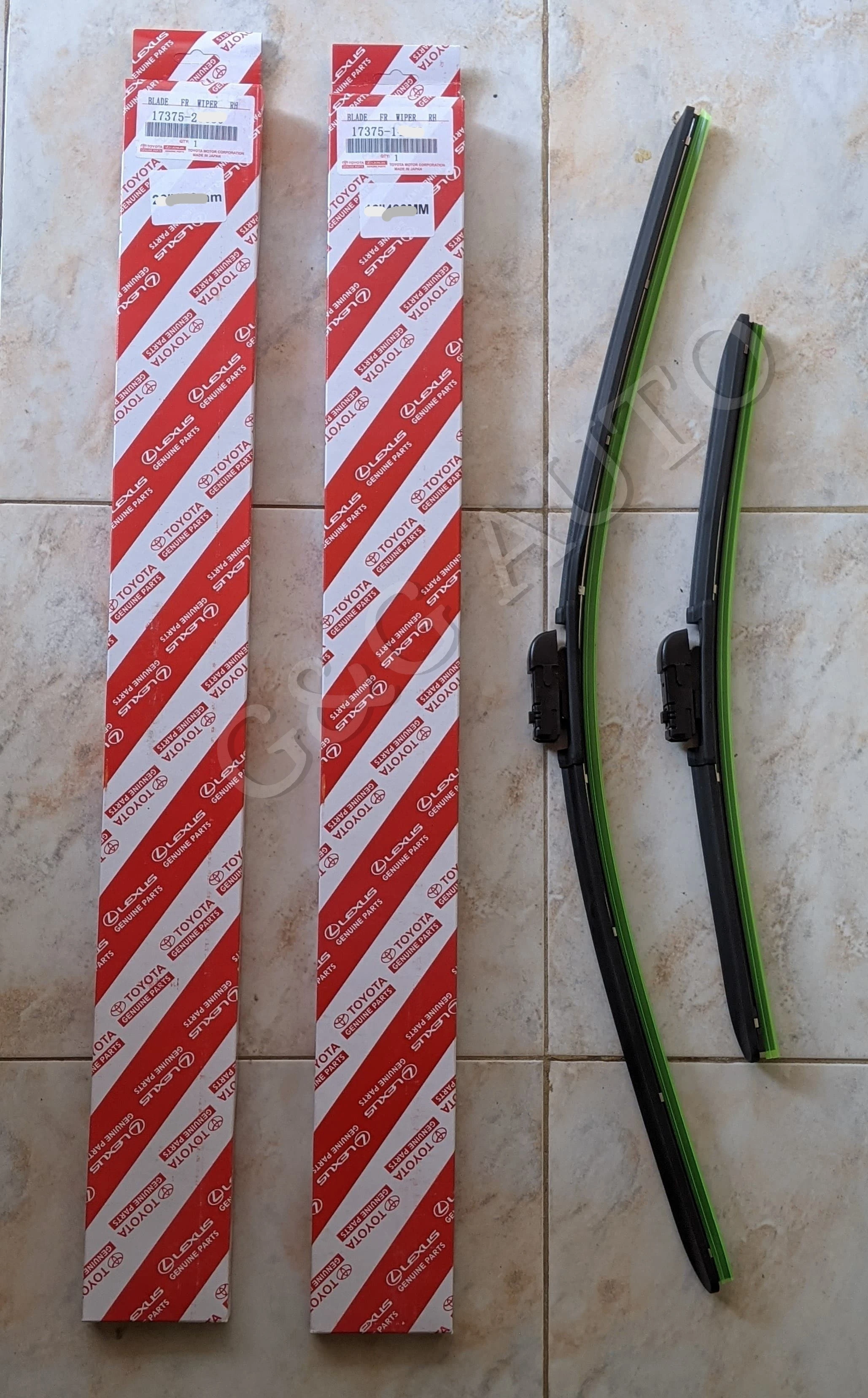 TOYOTA CH-R FRONT WIPER BLADE 16+24 INCHES NGX10 NGX 50