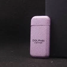 Dolphin Mini Ultra-Thin Grinding Wheel Flame Lighter - image 2