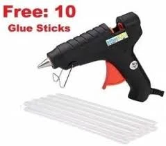 Generic Electric Glue Gun with 10 Glue Sticks