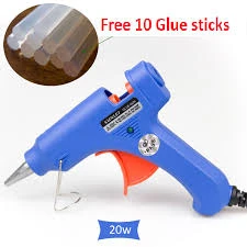 Generic Electric Glue Gun with 10 Glue Sticks - image 3