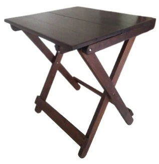 Generic Foldable Table Treated Rubber Wood for Home & Outdoor - image 4