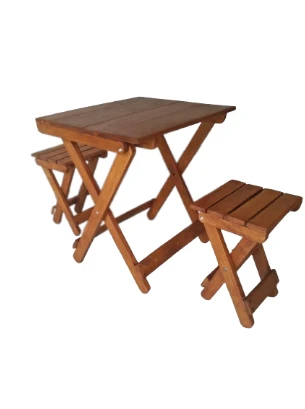 Generic Foldable Table Treated Rubber Wood for Home & Outdoor - image 6