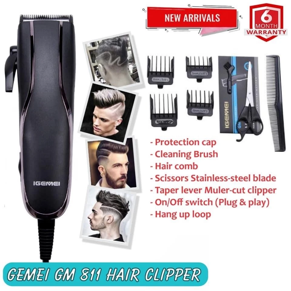 GEEMY GM-811 Professional Hair Trimmer Electric Clipper - image 2