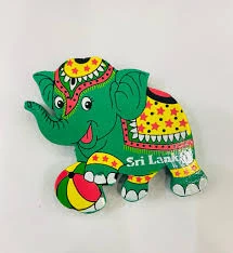 Generic Elephant design Wooden Fridge Magnet - image 3