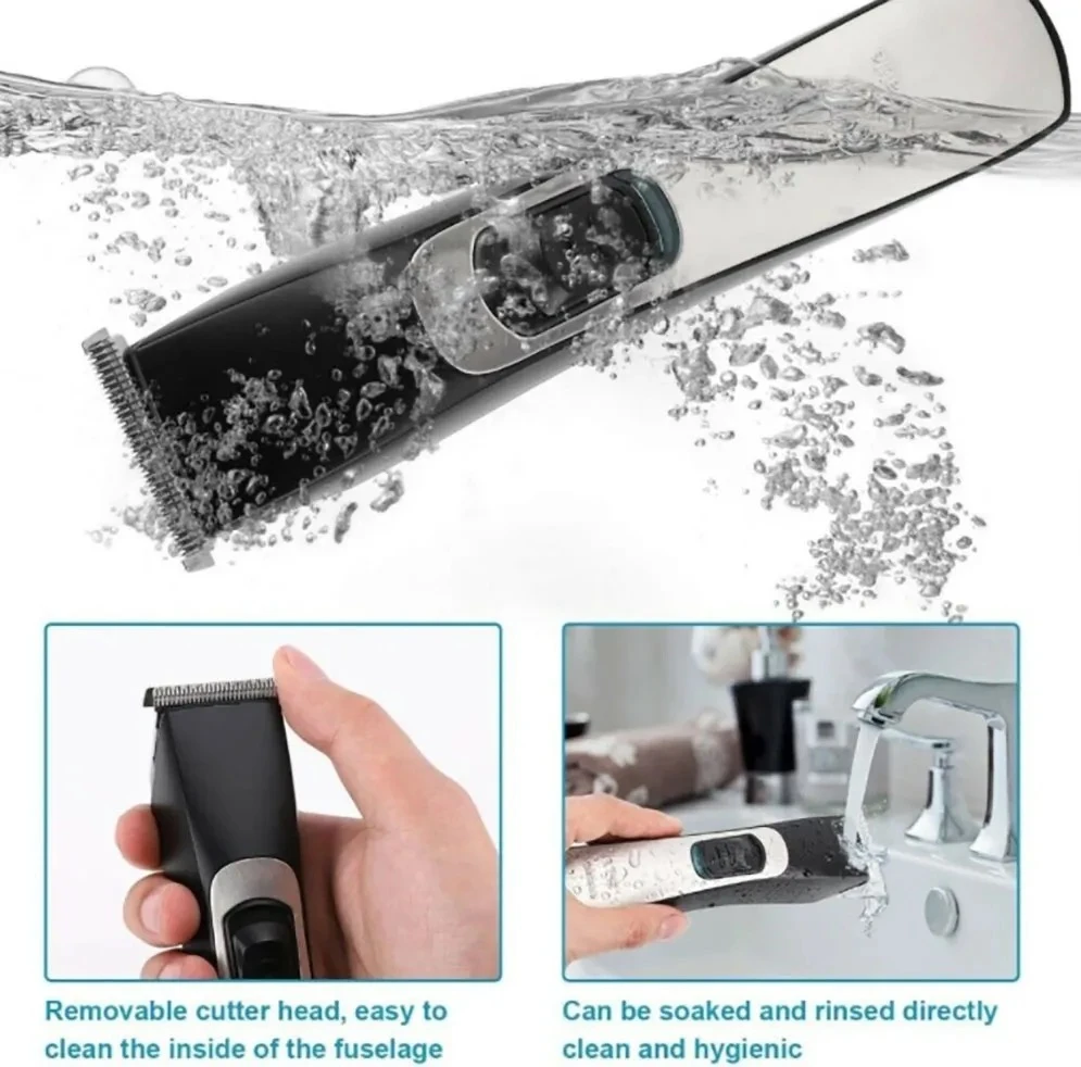 HTC AT-129C Washable Rechargeable Hair Trimmer - image 7