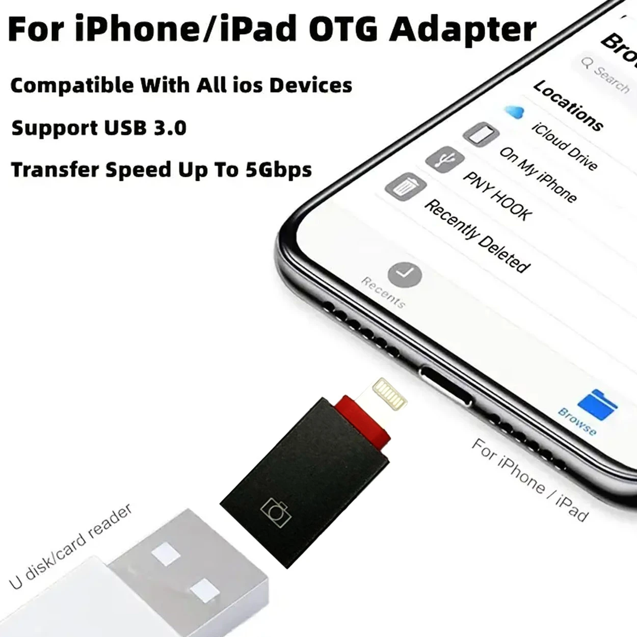 Iphone SX-56 OTG Adapter - image 5
