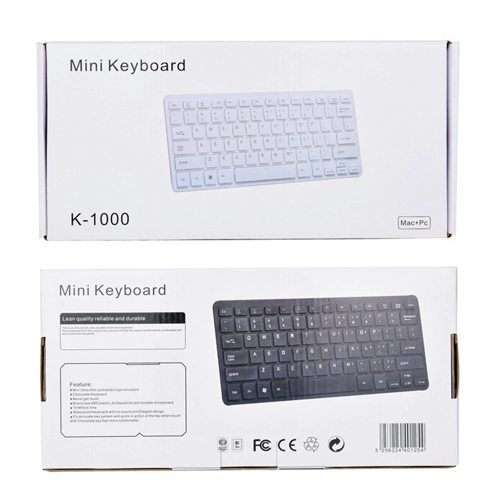 Generic K1000 mini Chocolate Slim Wired USB Keyboard