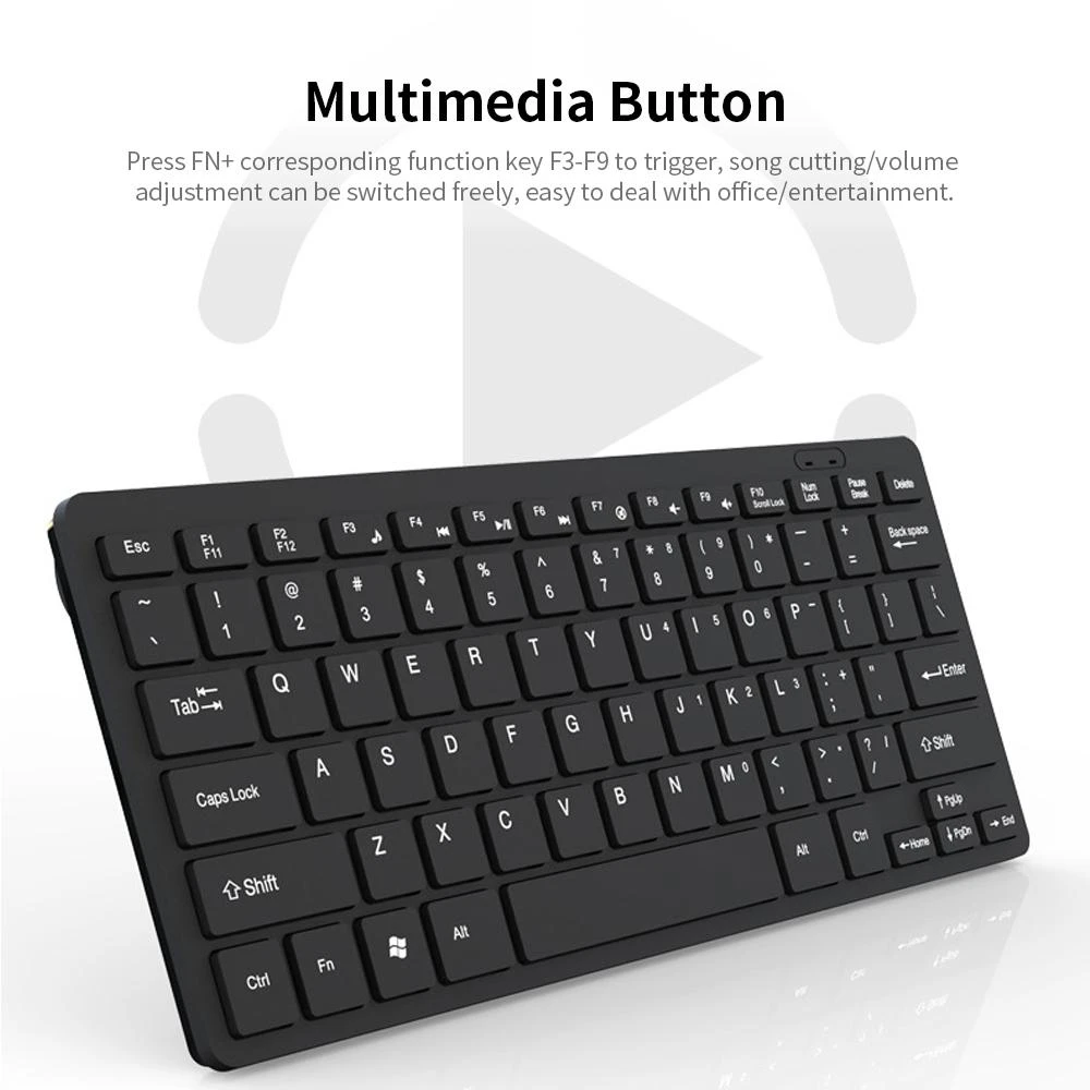 Generic K1000 mini Chocolate Slim Wired USB Keyboard - image 2