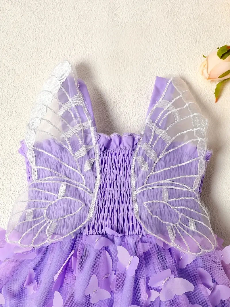 Baby's Elegant Flower Princess Bodysuit High Quality - image 2