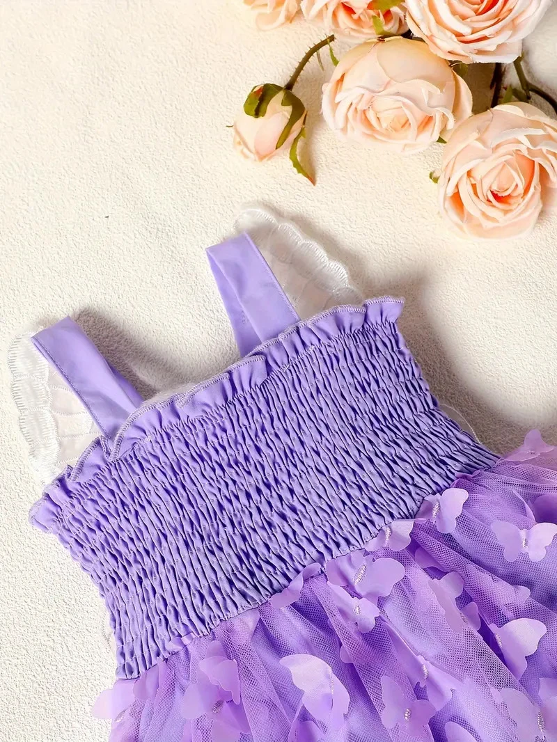 Baby's Elegant Flower Princess Bodysuit High Quality - image 3
