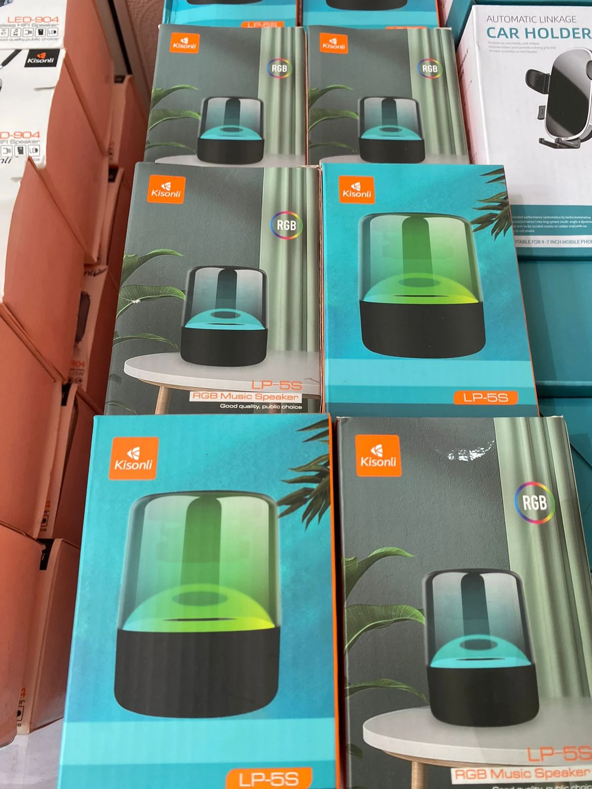 Kisonli LP-5S Bluetooth speaker With RGB Light - image 4