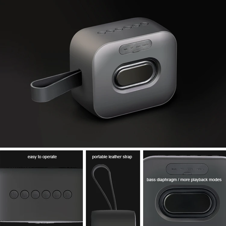 Kisonli S12 Bluetooth Speaker with RGB Light - image 4