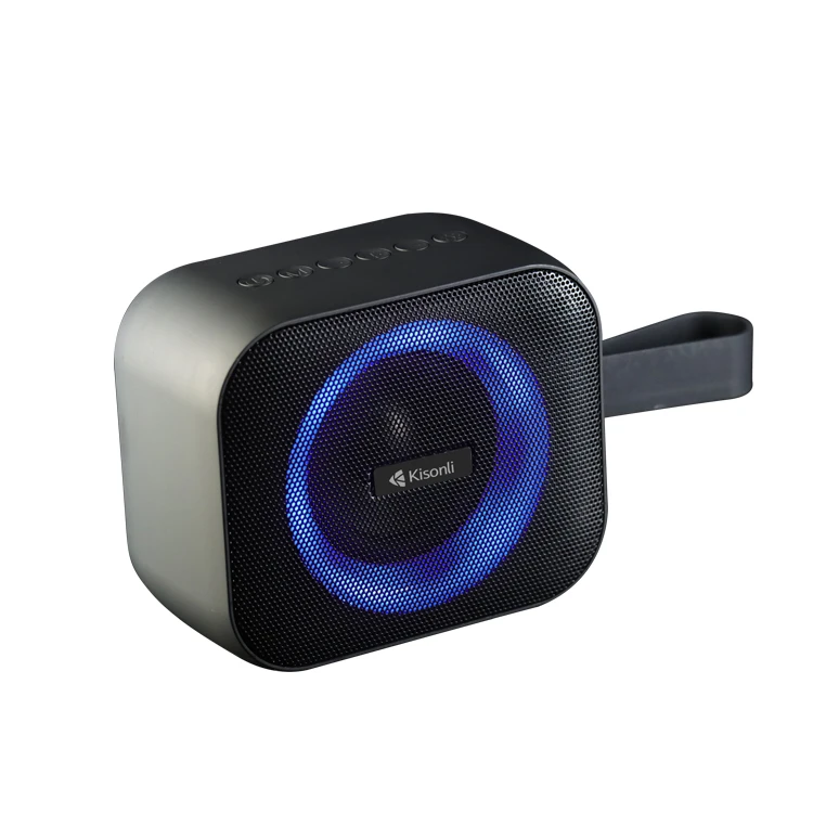 Kisonli S12 Bluetooth Speaker with RGB Light - image 2