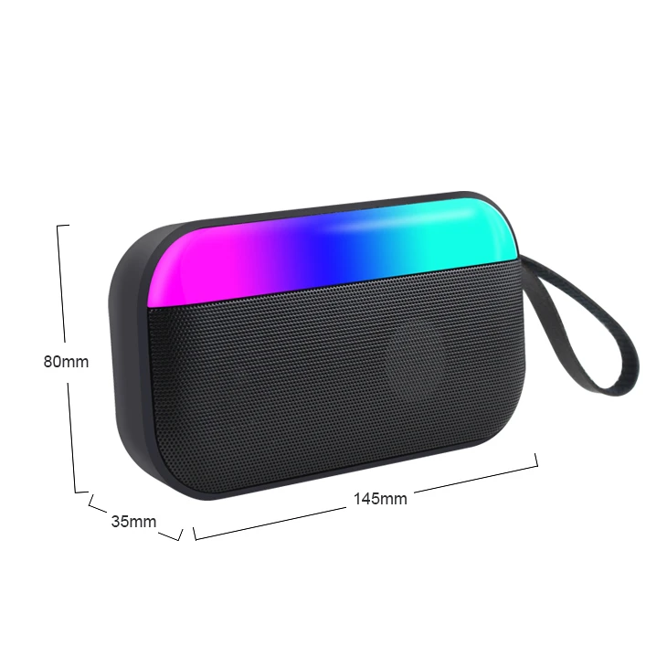 Kisonli S19 Portable Bluetooth Speaker With RGB Light - image 2