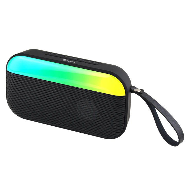 Kisonli S19 Portable Bluetooth Speaker With RGB Light - image 4