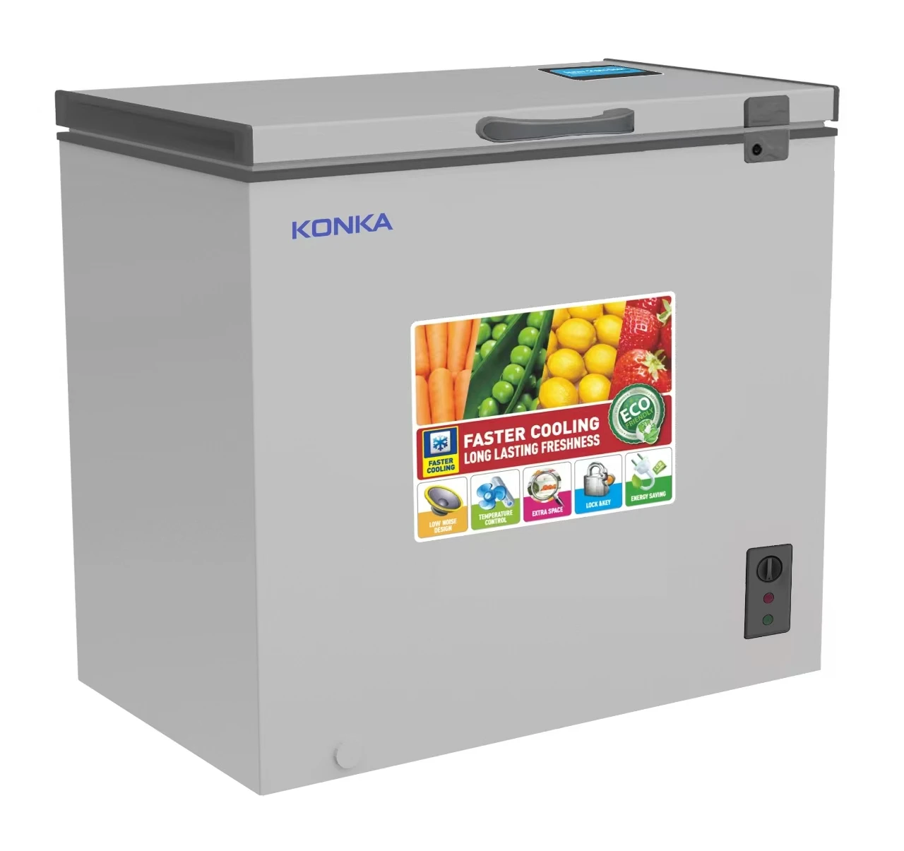 Konka KF-202W2 200L Chest Freezer