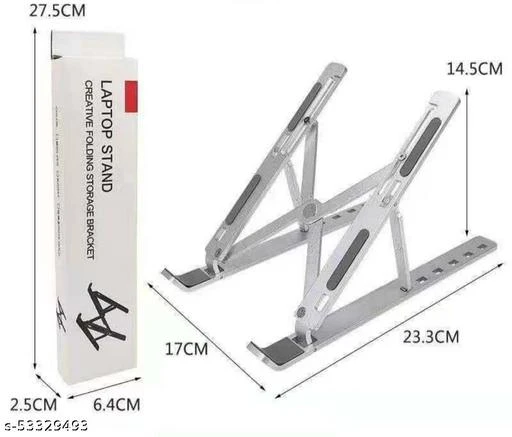 Generic Laptop Stand Adjustable Portable Aluminum 11-17 inch - image 5