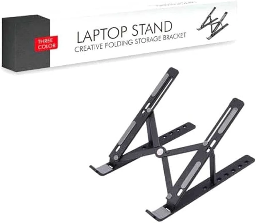 Generic Laptop Stand Adjustable Portable Aluminum 11-17 inch - image 4