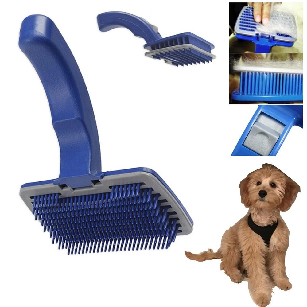 Generic Large Self Cleaner Hair Removal Pet Brush - image 2