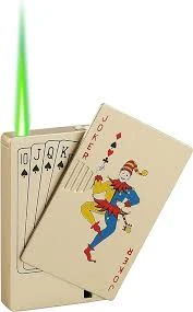 Generic King Design Jet Flame Lighter with Money Check Function - image 3