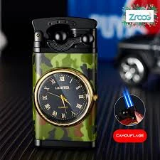 Generic Watch Jet Flame Windproof Lighter - image 4