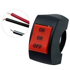 Generic Motorcycle ATV Bike Light Switch ON OFF Button - image 2
