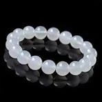 Generic Onyx Gem Bracelet White Stone - image 2