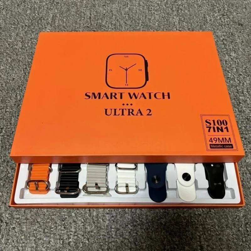 New 7 Watch Straps New S100 Ultra Smartwatch - image 1