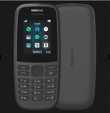 NOKIA 105 4G Dual SIM Black