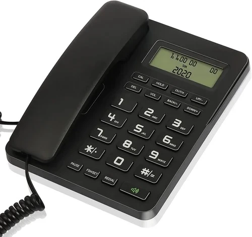 Panasonic Integrated Telephone Black - KX-TS402SX
