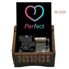 SNAPTRON Perfect Music Singer Print Wind Up Music Box - image 1