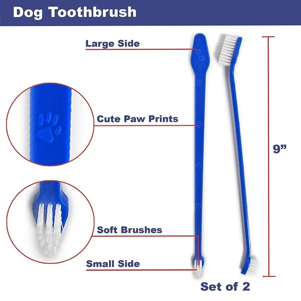 Generic Dental Toothbrush Kit for Dogs & Cats - image 5