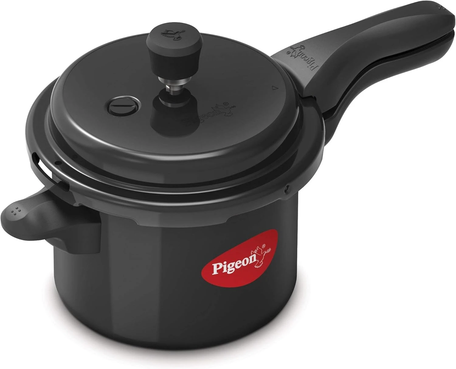 Pigeon Pressure Cooker Hard Anodized - 3 Liters Black