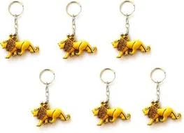 Generic Plastic Lion Keychain - image 2