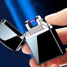 Generic Portable Electric Metal Windproof Lighter - image 2