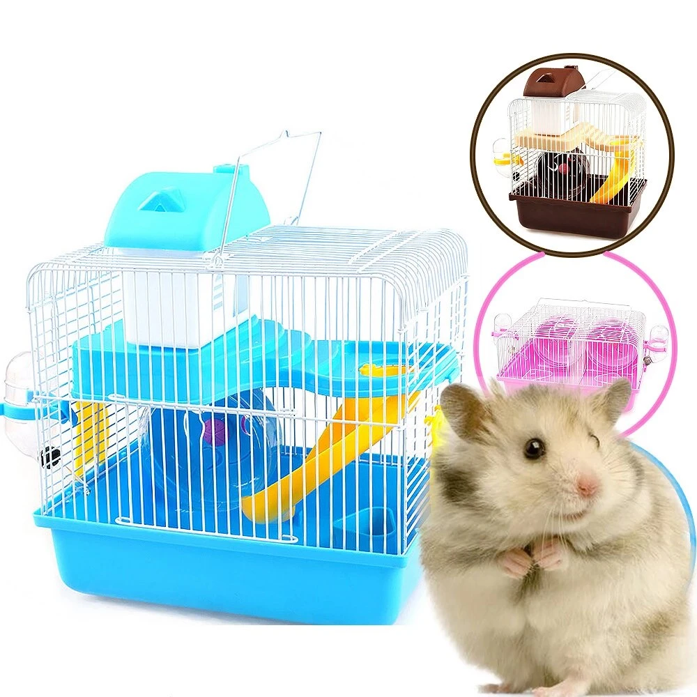 Generic Hamster Cottage Portable Travel Cage