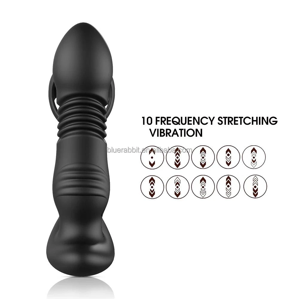 Prostate Massager Triple Penis Rings App Vibrators - image 3