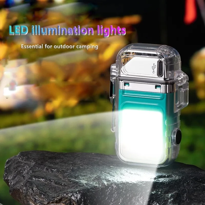 Generic Mini Pocket Flashlight with ARC Lighter - image 7