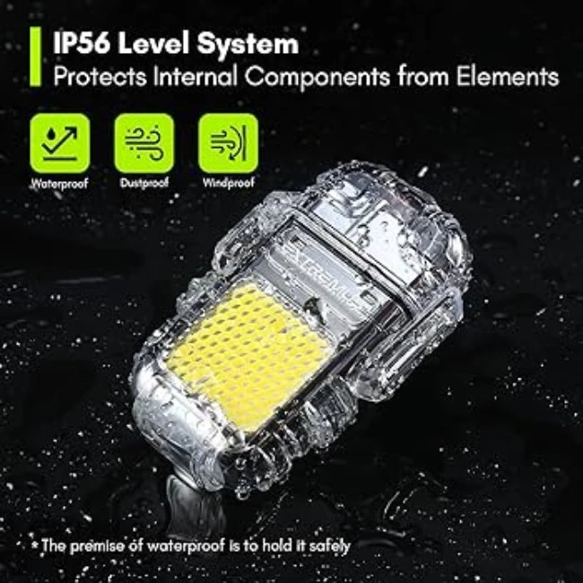 Generic Mini Pocket Flashlight with ARC Lighter - image 3